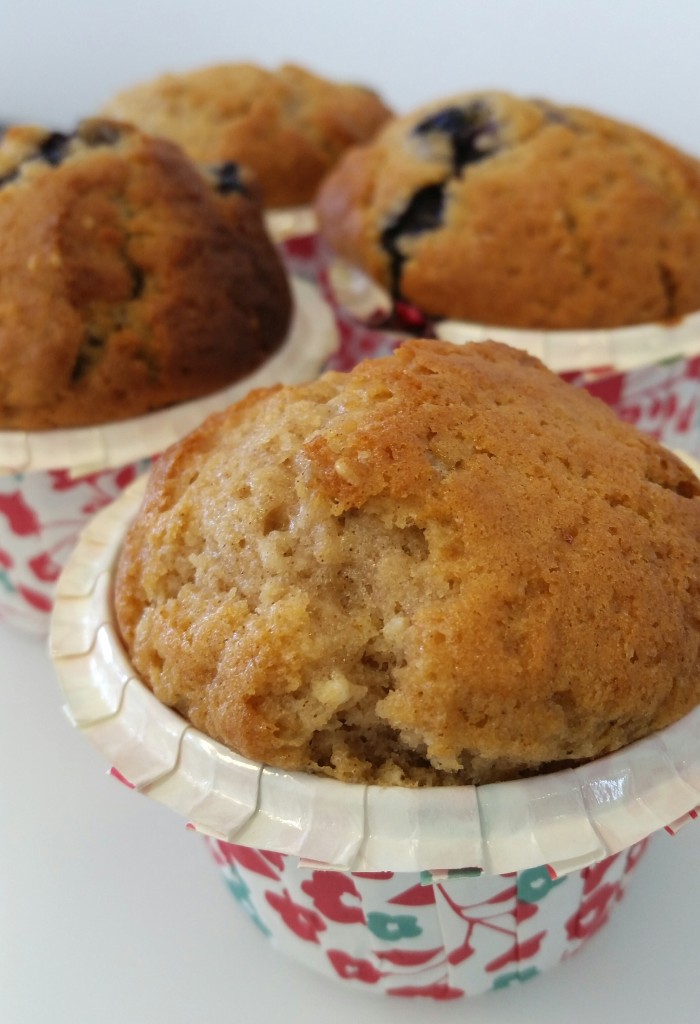 recette muffins aux myrtilles et cannelle 