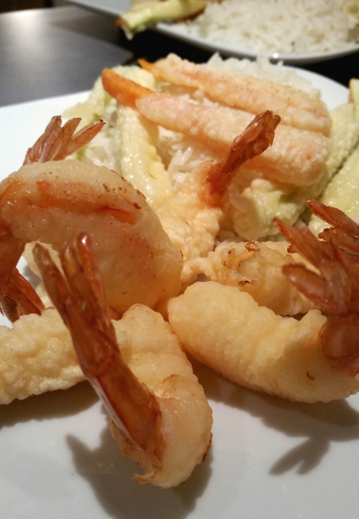 tempura aux crevettes 